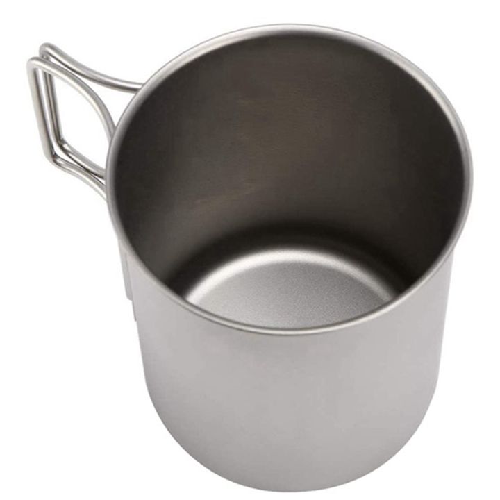 ultralight-titanium-cup-outdoor-picnic-water-cup-portable-mug-camping-picnic-water-cup-foldable-handle-750ml-titanium-color