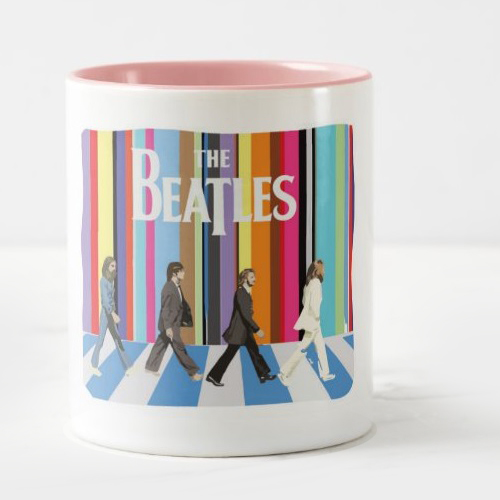 Charlie Brown Snoopy The Beatles Abbey Road Coffee Mug Gift For Friends & Family 