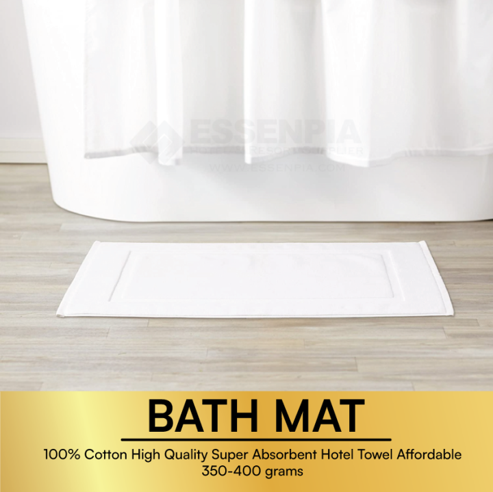 Luxury Hotel And Spa BATH MAT 100 Cotton High Quality Hotel Bath Mat