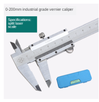 จำนวนของสแตนเลสเวอร์เนียคาลิปเปอร์,ของแท้ถึง0-200มม.