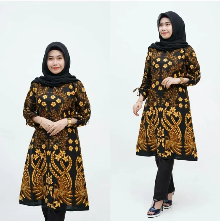 baju batik tunik terbaru 2022 di malaysia