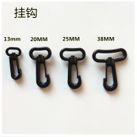 50pcs Plastic Swivel Snap Hooks For Bag Belts Straps Keychain Clasp Backpack Accessories Webbing 13mm 20mm 25mm 38mm