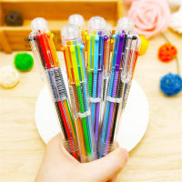 6 Colors Gift Office Stationery Students Kawaii Press Oil Personalized Cute Cartoon Creative