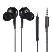 พร้อมไมโครโฟนหูฟังแบบ In-Ear สปอร์ตสเตอริโอ1ชิ้นกล่องควบคุม3.5มม. หูฟังแบบมีสายเหมาะสำหรับ S7 Samsung Galaxy S6 S8เหมาะกับโทรศัพท์ Xiaomi