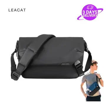 Leacat 3 in 1 bag Men Crossbody Bag Large Capacity Messenger Bag Street  Trendy Tactical Shoulder Bags Military Hip Hop Streetwear Bag 123