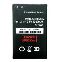 【】 Cybershock 1700MAh เปลี่ยน BL6425 BL-6425 Li-Ion Fly Fs454 Fs 454 Accumulator Bateria