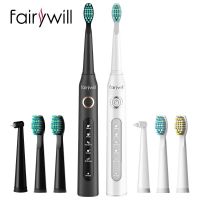 HOKDS Fairywill D8 Sonic Electric Toothbrush Teeth Whitening Rechargeable Electric Toothbrush Toothbrush Set  Sonicare Toothbrush