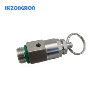 G1/4 Stainless Steel SS304 Male Pressure Relief valve  Mini Adjustable 0-8bar Safety valve