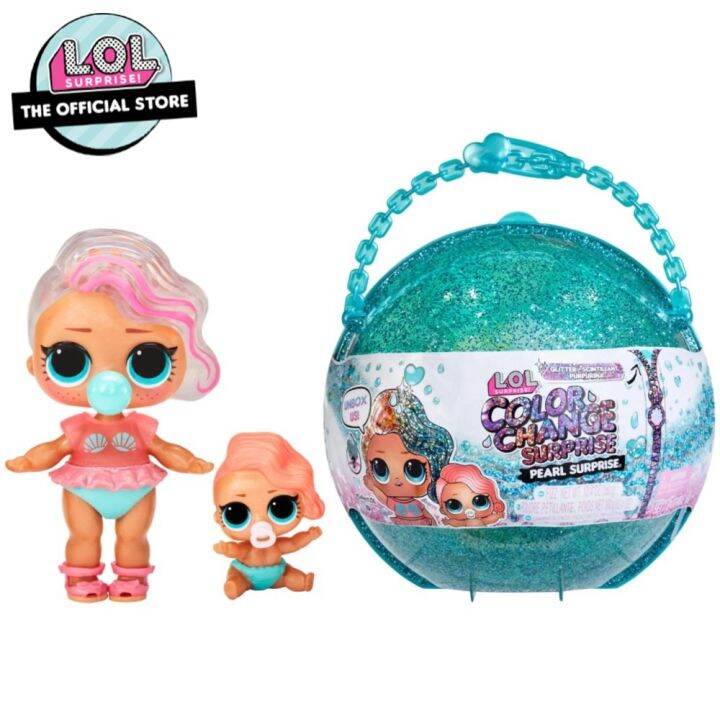 LOL Surprise Glitter Color Change Pearl Surprise Interactive Playset ...