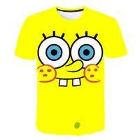 Summer Sponge Baby T-shirt Girl Boy Cute Cartoon Print Floral Diary Anime T-shirt