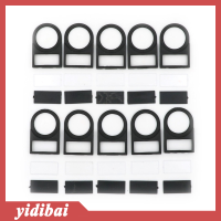 yidibai 10pcs ปุ่มกดสวิทช์แผงฉลากกรอบติดตั้งขนาด22mm