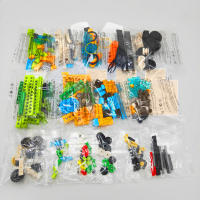 276PcsBag MOC Building Blocks Bricks Technical Beams Gears Axle and Connectors Parts Kit for 45300 WeDo 2.0 Core Set DIY Toys