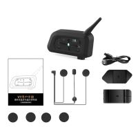 【LZ】♦  Compatível com Bluetooth Intercom V7 Capacete Headset Wireless Interphone Full Duplex