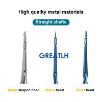 Nucleus บดแหนบเพลามุมตรง Forceps จักษุแพทย์เครื่องมือผ่าตัด