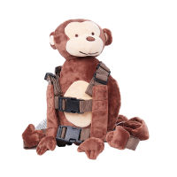 Safety Harness Leash Strap Baby Kids Toddler Walking Cosplay Backpack Reins Bag, Monkey 2