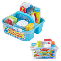 [ตะกร้า9ชิ้น] ชุดทำความสะอาด Melissa &amp; Doug Spray Squirt &amp; Squeegee Cleaning Play Set หลากรุ่น 8602/8608 รีวิวดีใน Amazon USA เสริมความรับผิดชอบ ของแท้อย่างดี