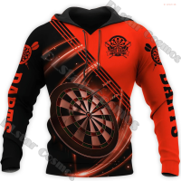 New Fashion Printed Darts Mens Hoodie with Zipper, Suitable for Men And Women, Suitable for Darts Tdd157 Lovers popular