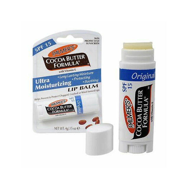 Palmers Lippenbalsam Mit Kakaobutter & LSF 15 – Ultra-feuchtigkeitsspendend, 4g Stick