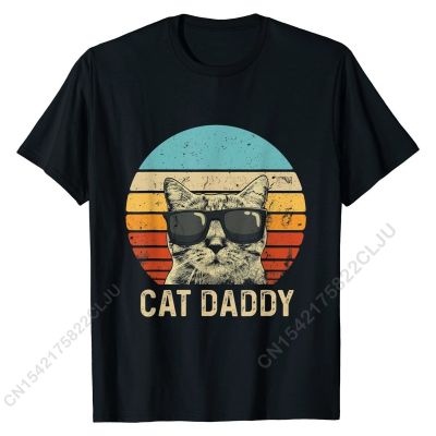 Vintage Mens Shirt Funny Cat And Pap Print Cotton Shirt Gift For Cat Lovers And 100% Cotton Gildan