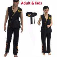 Anime Game KOF Cosplay Costume Cobra Kai Val Armorr Karate Uniform Taekwondo Clothing For Man Kids Gladiator Role Play Costume