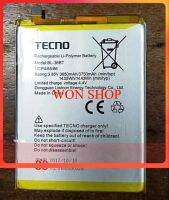 แบตเตอรี่ แท้ สำหรับ TECNO BL-36BT แบตเตอรี่โทรศัพท์มือถือ/ 3750MAh BL-36BT ส่งตรงจาก กทม.