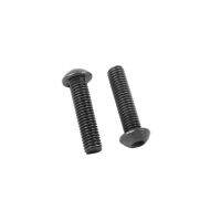 20pcs M6 20mm/25mm/30mm yuan cup Half round pan head black grade 10.9 carbon Steel Hex Socket Head Cap Screw