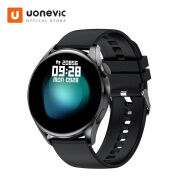 Đồng hồ thông minh Uonevic GT3 dành cho nam Màn hình cảm ứng toàn phần
