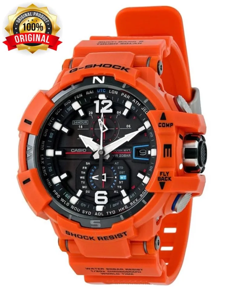 GW-A1100R-4A - Casio G-Shock GRAVITY MASTER Watch. 100% Original