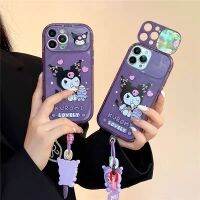 Case เคสไอโฟน14promax เคสนิ่ม มีกระจกเป็นขาตั้งได้ สำหรับไอโฟนรุ่น 7/8/Se 6plus X XR Xsmax 7plus i11 i12 i12pro i12promax i13 i13pro i13promax i14 i14pro