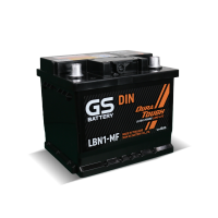 Gs Battery รุ่นLBn1-Din45(45แอมป์)กว้าง17ยาว21สูง19เซนติเมตร