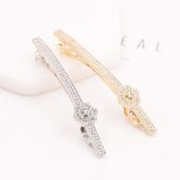 [COD] version of the hair clip adult headdress elegant flower diamond hairpin spring word bangsTH