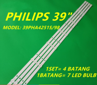 39PHA4251S/98 PHILIPS 39 "ไฟเรืองแสงทีวี LED/LAMPU TV (คลังสินค้าพร้อม) 39PHA4251