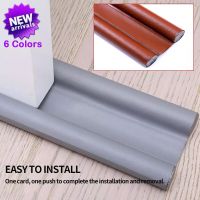 Door Bottom Sealing Strip Stopper SoundProof Gasket Weatherstrip Window Draft Guard Wind Dust Blocker Protector Easy To Install Decorative Door Stops