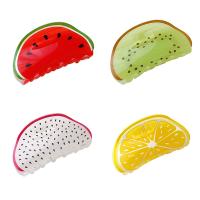 Fruit Shaped Hair Claw Clip for Women Girls Kiwi Plastic