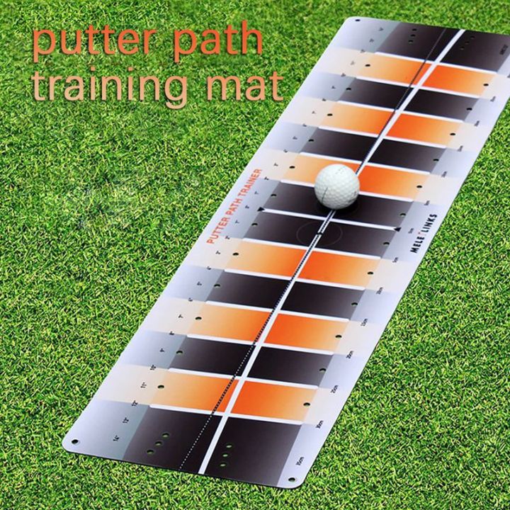 links-portable-golf-putter-putting-mat-golf-training-aid-indoor-mini-golf-equipment-training-aids-blanket-for-home-office