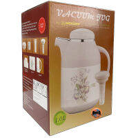 Keyway กระติกน้ำร้อนสูญญากาศไส้ปรอทแก้ว มีที่กรองใบชา ( 1000 ml ) Vacuum Jug Keep Beverages รุ่น : H-306