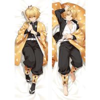 ปลอกหมอน ลายอนิเมะ Demon Slayer Dakimakura Hugging Body Hashibira Inosuke ขนาด 60x180 ซม. สําหรับตกแต่งบ้าน เตียง