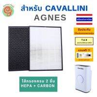 ✨BigSale! ไส้กรองอากาศ สำหรับเครื่องฟอกอากาศ CAVALLINI รุ่น AGNES แบบแยกแผ่น HEPA และ คาร์บอน พิเศษ เพิ่มแผ่นกรอง formaldehyde (ได้เฉพาะ: แผ่นใหม่สภาพดี) คุณภาพดี เครื่องฟอกอากาศห้อยคอ