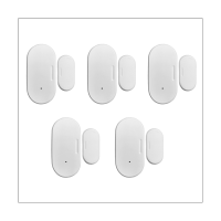 5X Tuya Zigbee Door &amp; Window Sensor Smart Home Automation Security Protection Smartlife APP Alarm Remote Real-Time Push