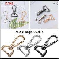 00DANZI00 หัตถกรรมเครื่องหนัง ฮาร์ดแวร์ ปลอกคอ Carabiner Snap DIY พวงกุญแจ อุปกรณ์เสริมกระเป๋า ตะขอเกี่ยวที่ถอดออกได้ สายรัดกระเป๋า กุ้งก้ามกราม หัวเข็มขัด