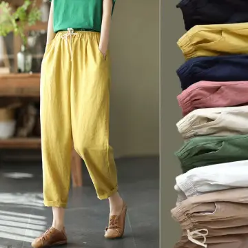 Plus Size Women Cotton Pants - Best Price in Singapore - Jan 2024