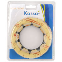 ประเก็นยางกันกลิ่น KASSA KS-N02 20x17x4.5 สีดำ - ตัวช่วยการเกิดปัญหาของกลิ่นไหลย้อนกลับ ด้วยการปิดช่องว่างระหว่างรูของโถชักโครกกับท่อระบาย