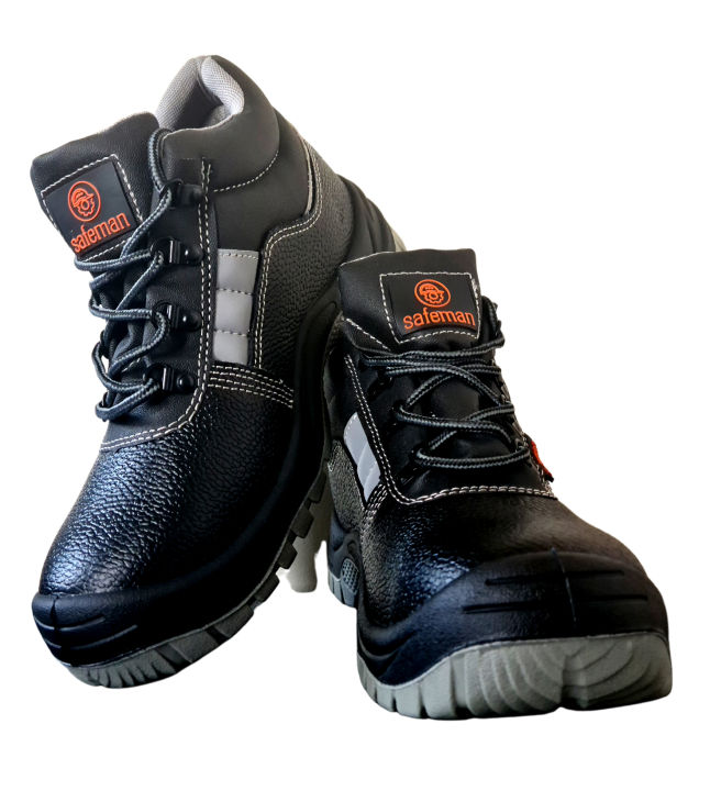 SAFEMAN SM900 HighCut Safety Shoes with Steel Toe and Steel Midsole