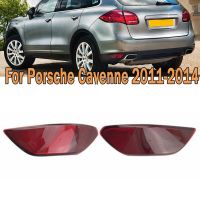 Car Rear Tail Fog Light Reflective Stickers Bumper Lamp Strip for Porsche After The Cayenne 2011-2014 958 631 105 00 106 00