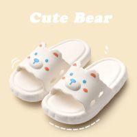 【cw】 Children Slippers Cartoon Soft EVA Platform Non slip Sole Boys Slides