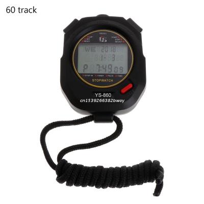 Professional Handheld Digital Stopwatch Sport Running Training Chronograph Timer Dropship