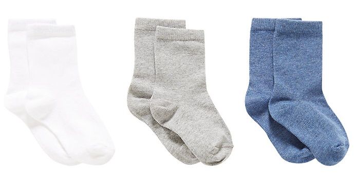 ถุงเท้าเด็กผู้ชาย-mothercare-blue-socks-with-aegis-5-pack-xa025