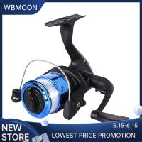 รอกม้วนตกปลา WBMOON มีเส้น22lb 5.2:1สำหรับน้ำจืดน้ำเค็มมือซ้ายขวา