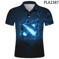 2023 NEW Style  Dota 2 3D Printed Cool Men Polo Shirt Fashion  Summer Casual Streetwear Polo Homme Harajuku Short Sleeve RopaNew product，Can be customization