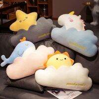 Ins Nordic Wind Yunduo ของเล่นตุ๊กตา super soft rainbow หมอนสนุกสร้างสรรค์หมอนสำนักงานของขวัญวันเกิด